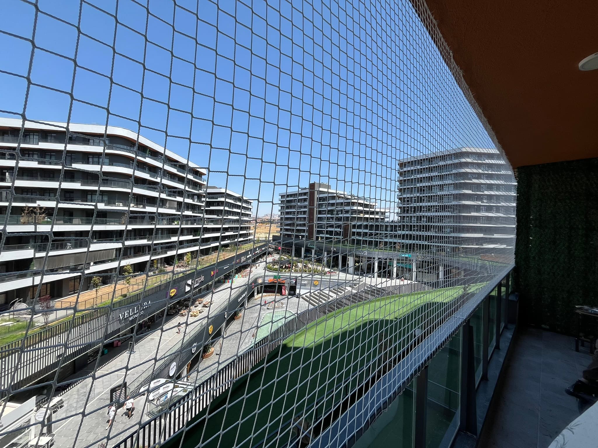 Ankara balkon güvenlik filesi uygulaması – 3