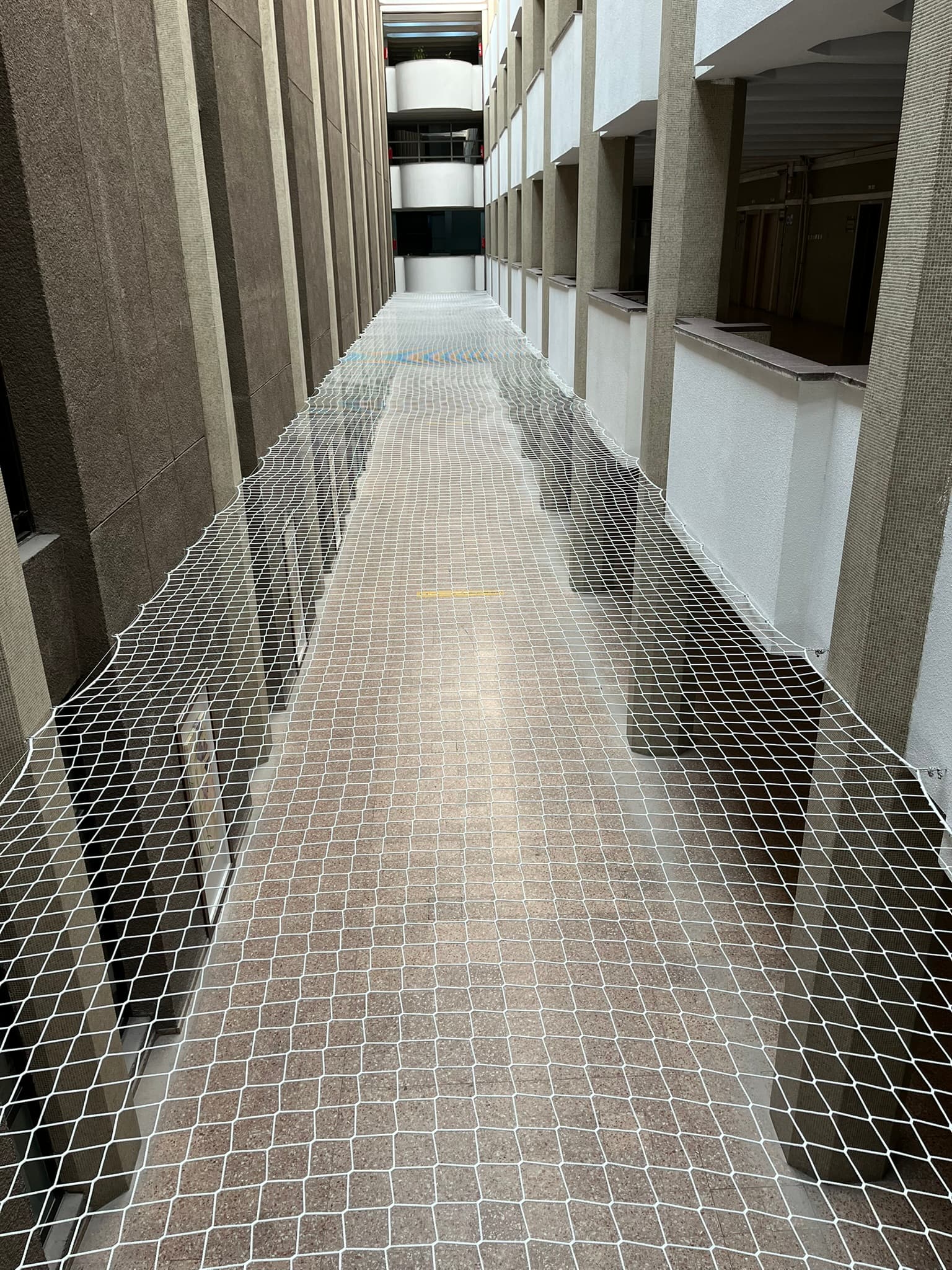 Ankara galeri boşluğu güvenlik filesi uygulaması – 2